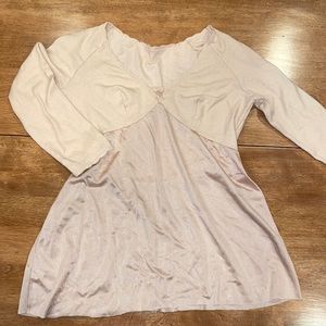 Cute fairy silk top